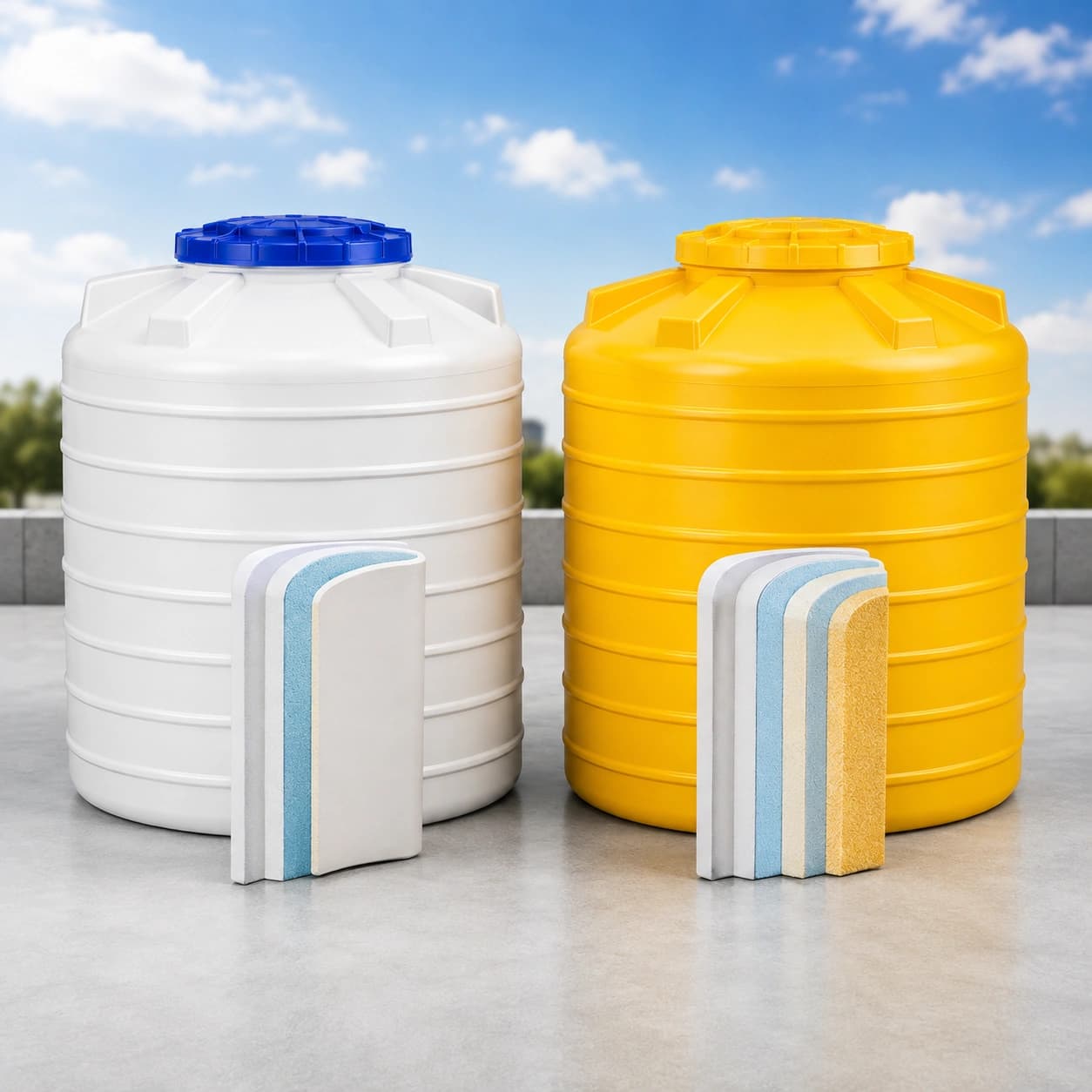 PROP Forever Foam & Elephanta Foam Water Tanks