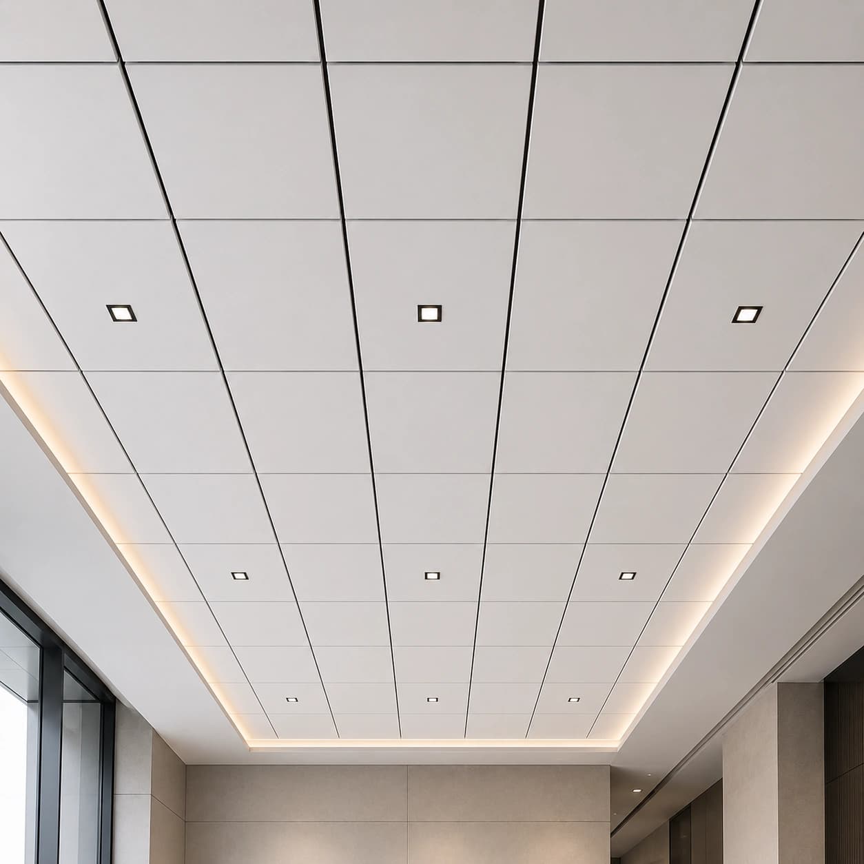 Box-Curtain Ceiling