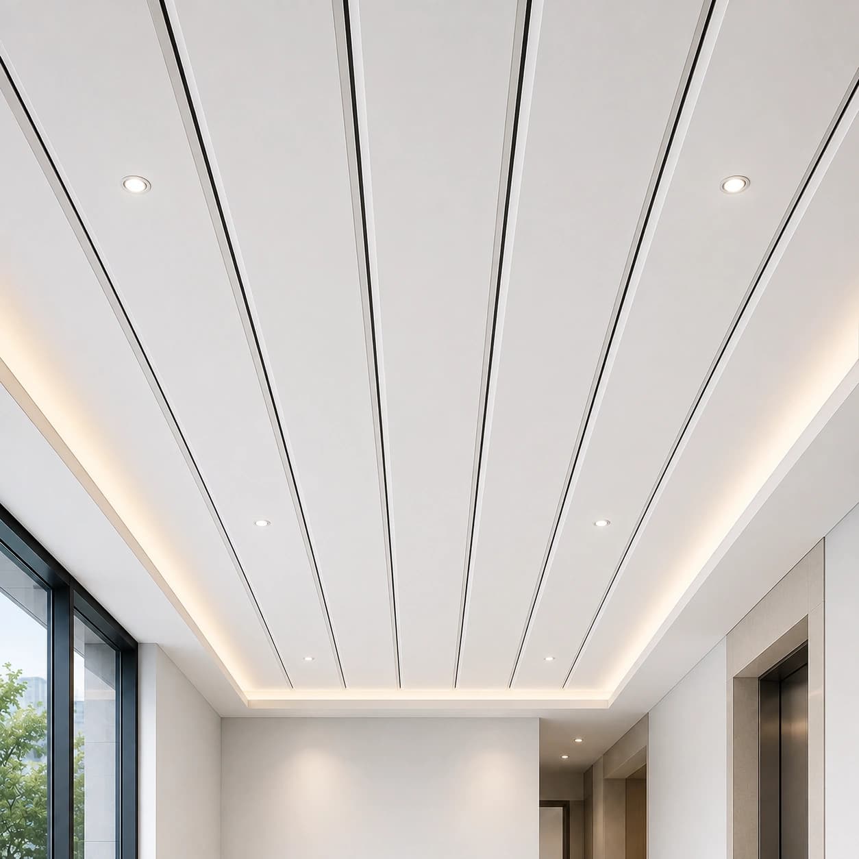 C-Shaped Ceiling