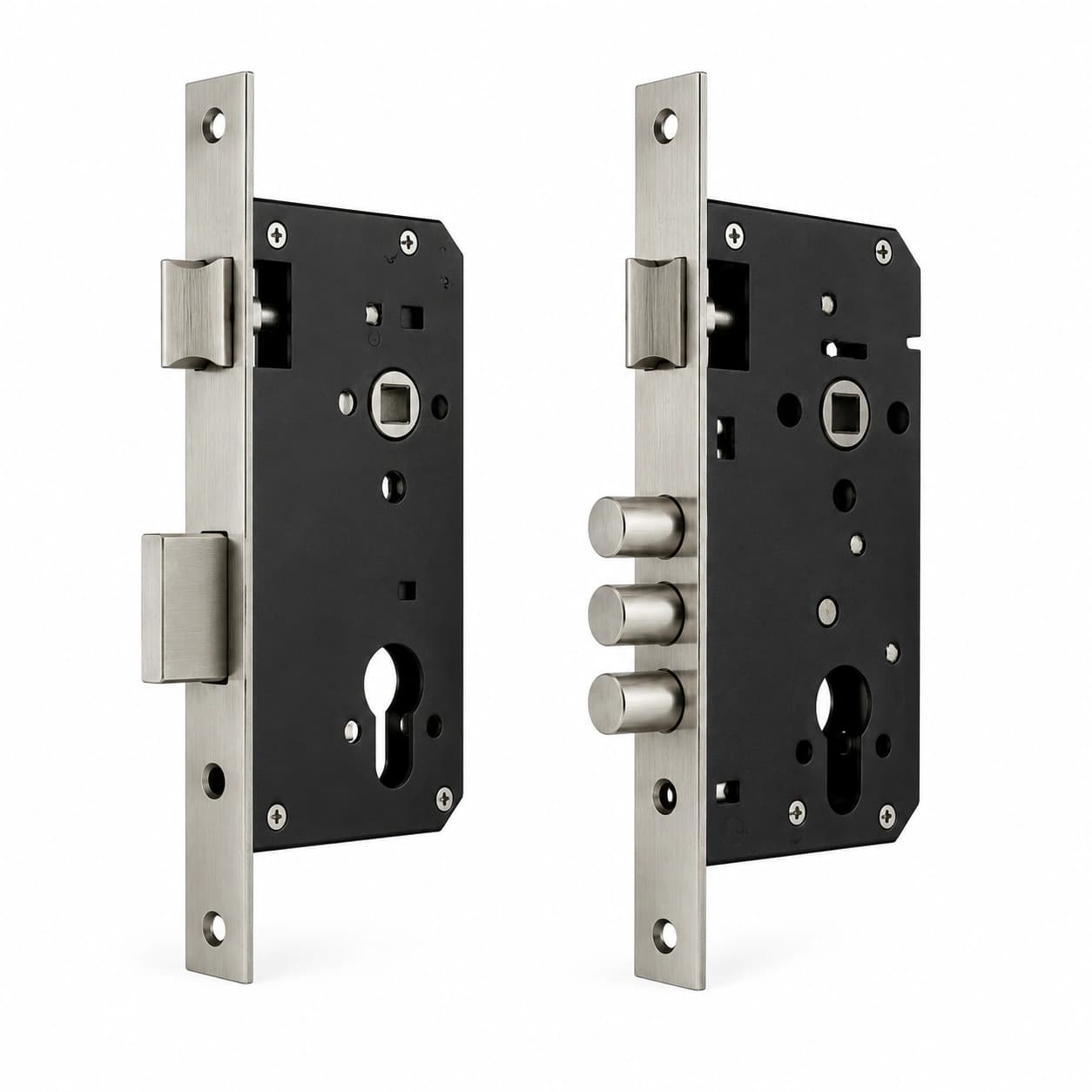 Kalos Mortise Lock Case – Reversible Latch & Multi-Bolt Door Lock