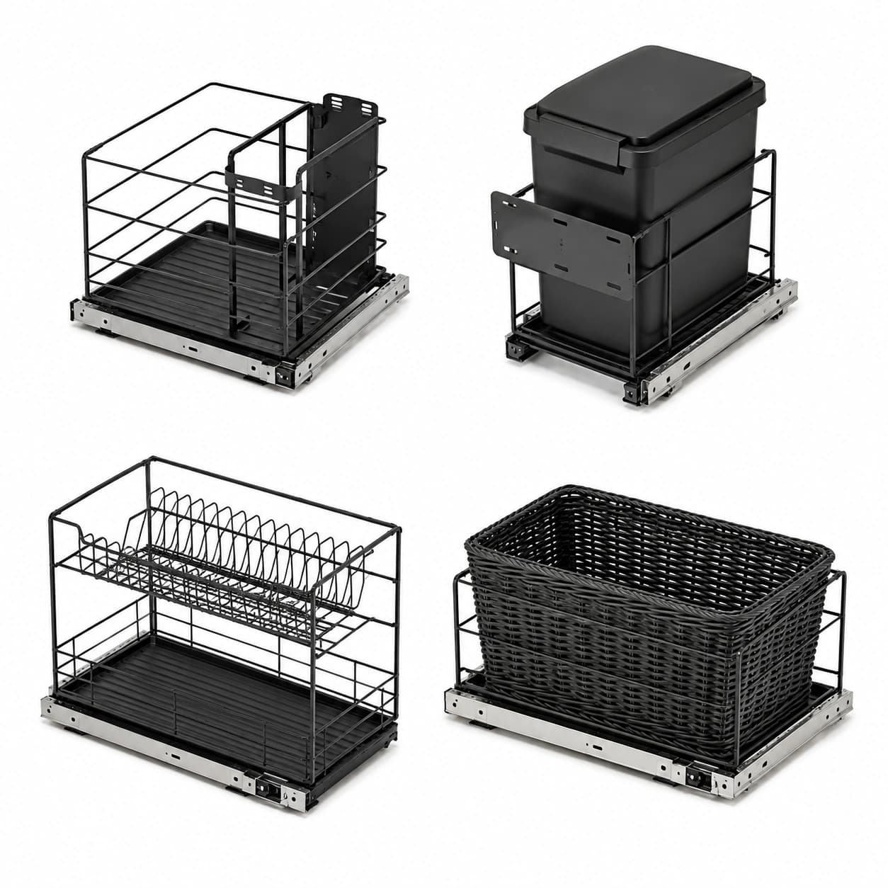 KALOS Pull-Out Kitchen Storage & Basket Collection