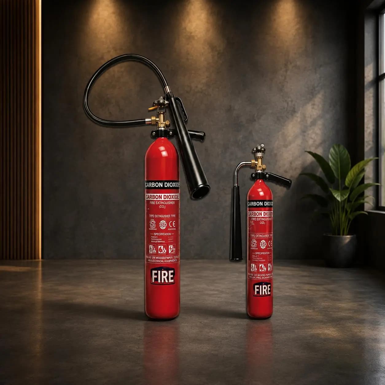 CO2 Based Fire Extinguisher
