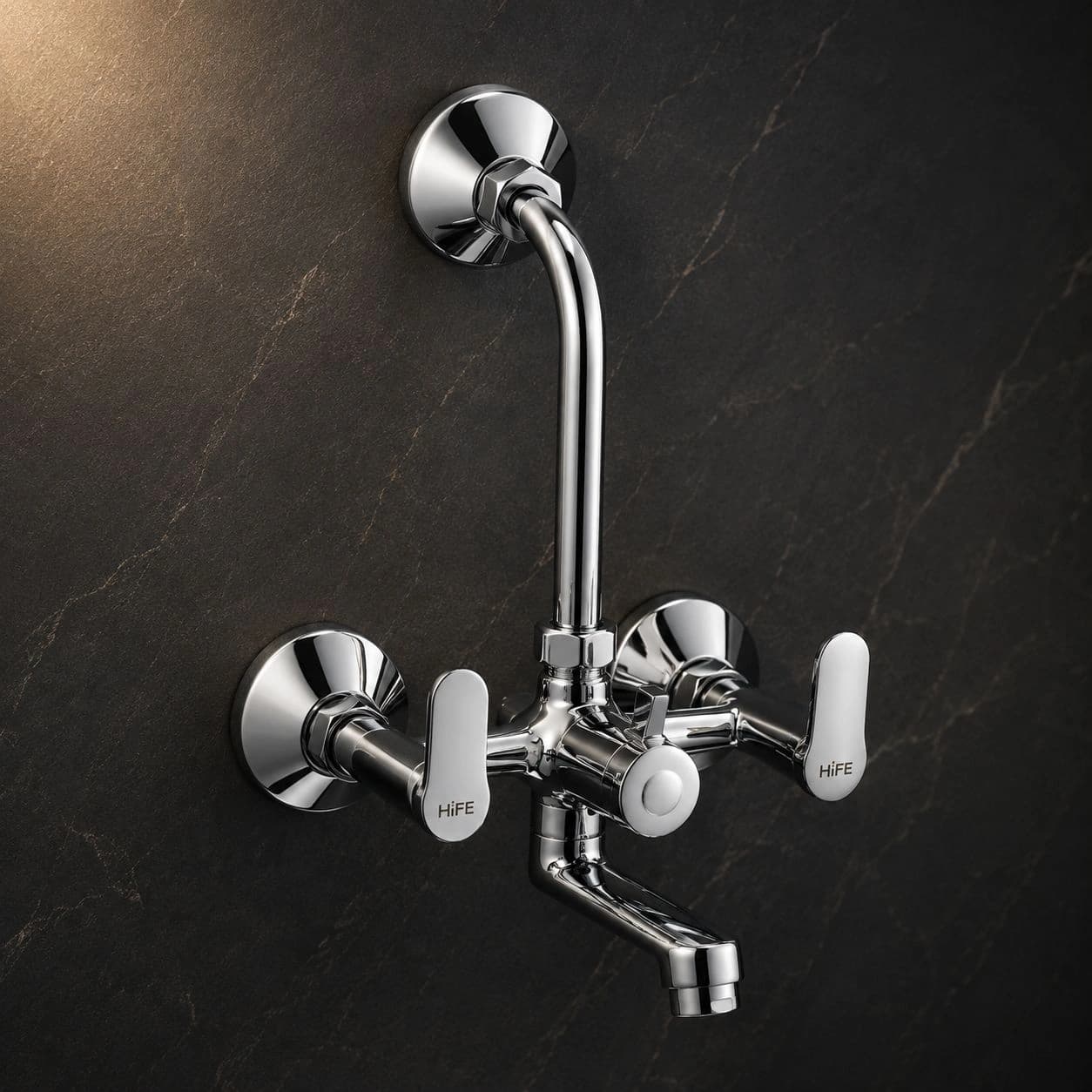 HIFE Tazzo Wall Mixer 2 in 1 with L-Bend