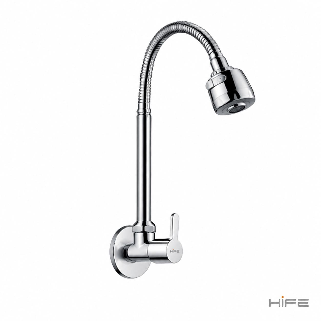 Croma Sink Cock with Dual Flow SS Flexible Spout
