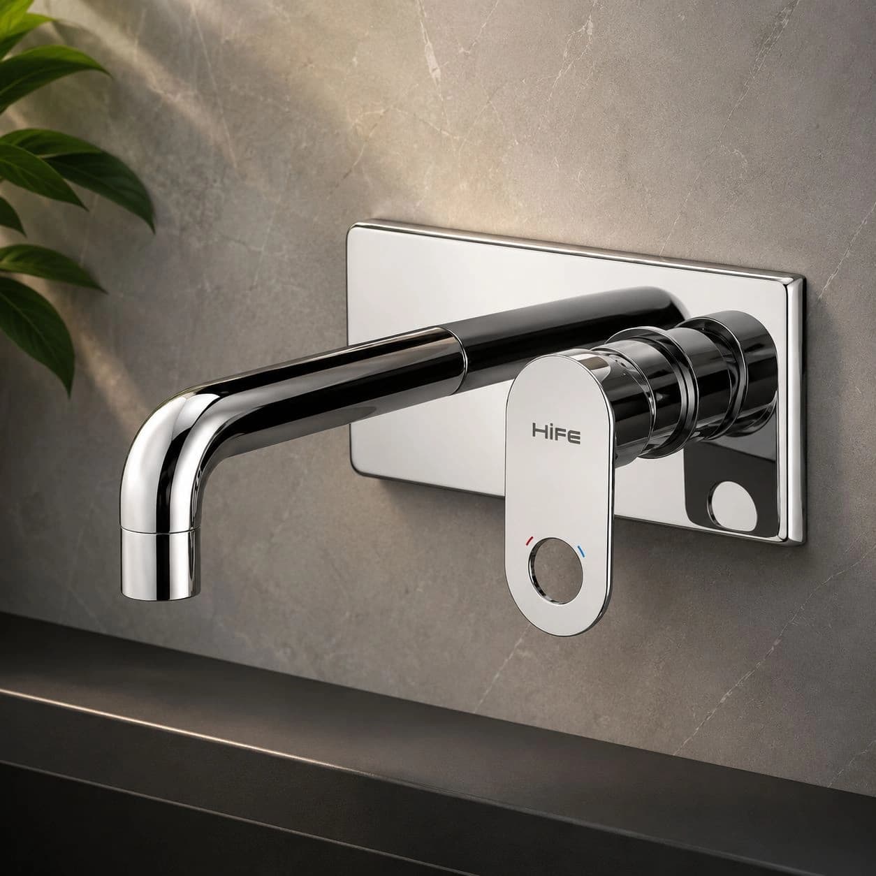 Tazzo Exposed Part Kit of Single Lever Basin Mixer Wall Mounted
