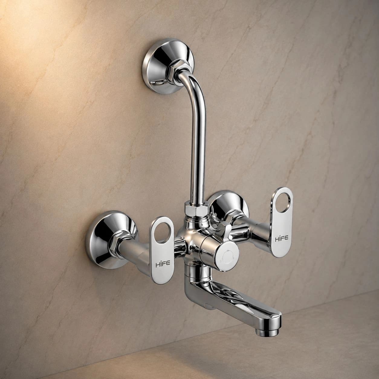 Tazzo Wall Mixer 2 in 1 with L-Bend