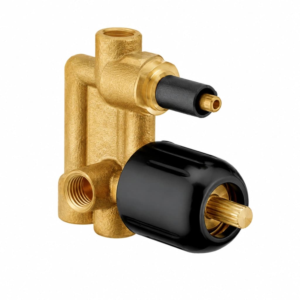 Single Lever Concealed Diverter Body – High Flow 4 Way